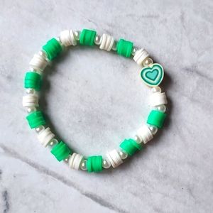 Green fade bracelet